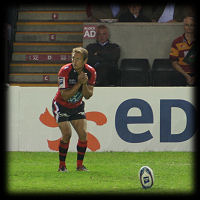 ACC Final 2012 Jonny Wilkinson tees up